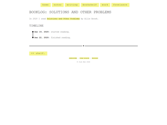 shelf/allie-brosh/solutions-and-other-problems screenshot