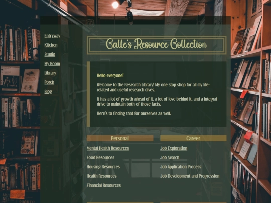 library screenshot