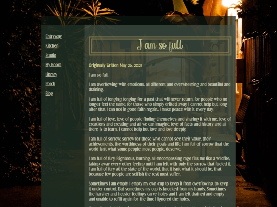 porch/musings/i-am-so-full screenshot