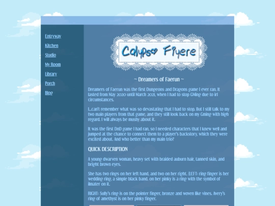 studio/oc-corner/calypso-fiyere/dreamers-of-faerun-calle screenshot