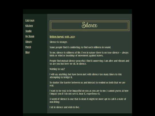 studio/overflowing-binder/poetry/silence screenshot