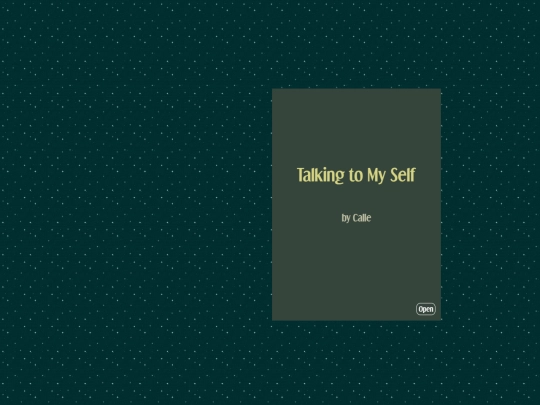 studio/overflowing-binder/zines/talking-to-my-self screenshot