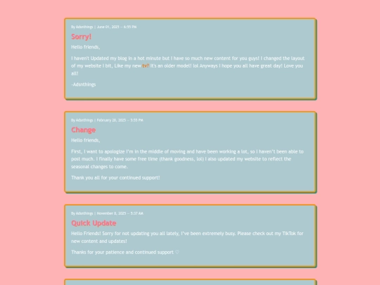 blog screenshot