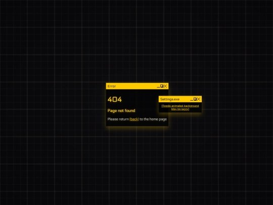 not_found screenshot