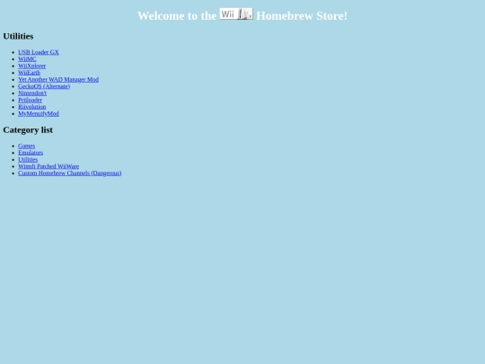 utilities screenshot