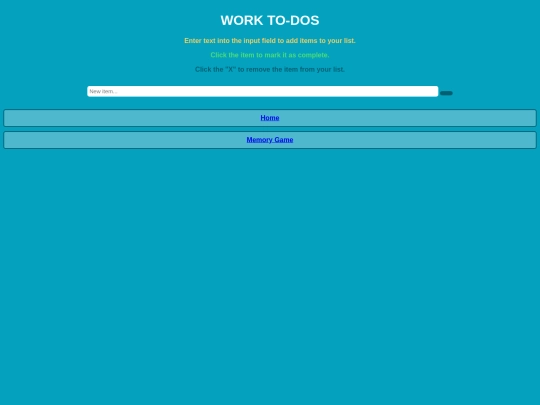 todolist screenshot