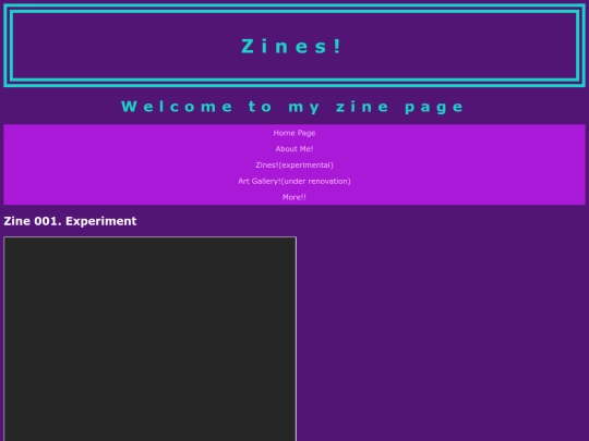 zine screenshot