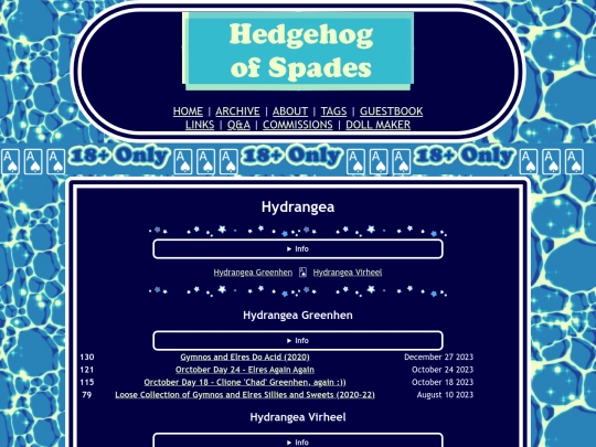 tags/Hydrangea screenshot