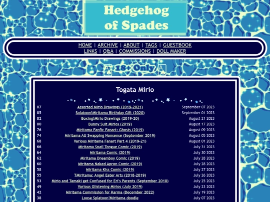 tags/Mirio screenshot