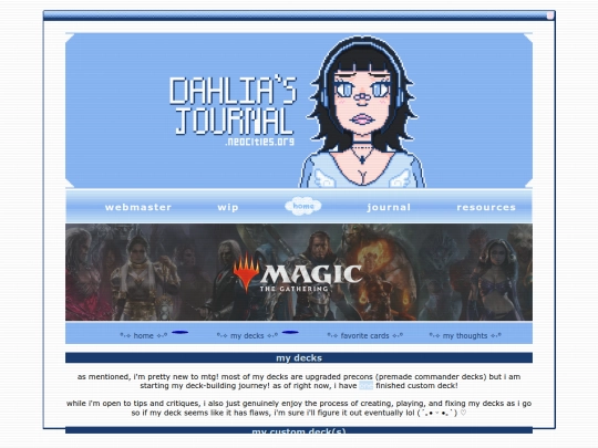 mtgdecks screenshot