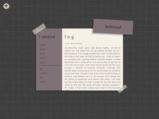 log screenshot