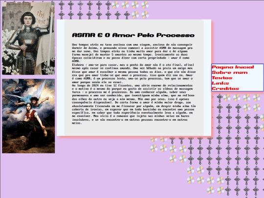 Textos/Processos screenshot