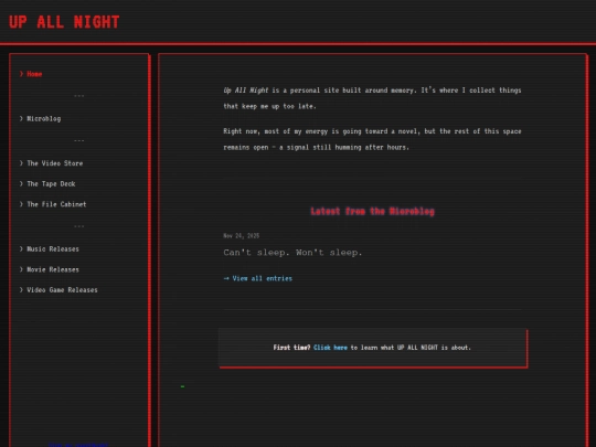index screenshot