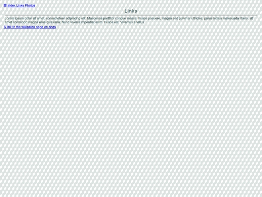 htmlstuff/links screenshot