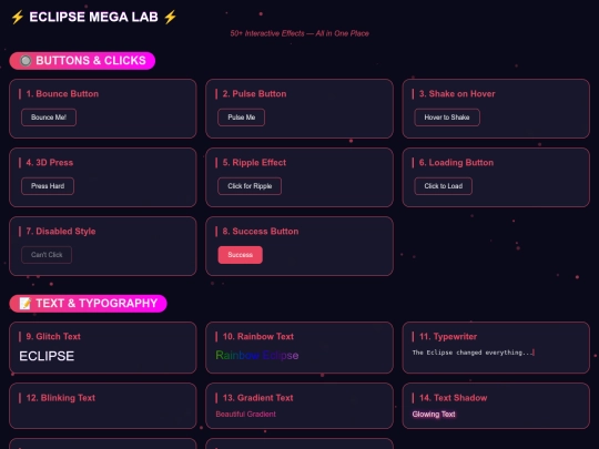 testing/EclipseMegaLab screenshot