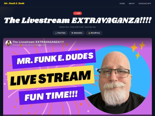live screenshot