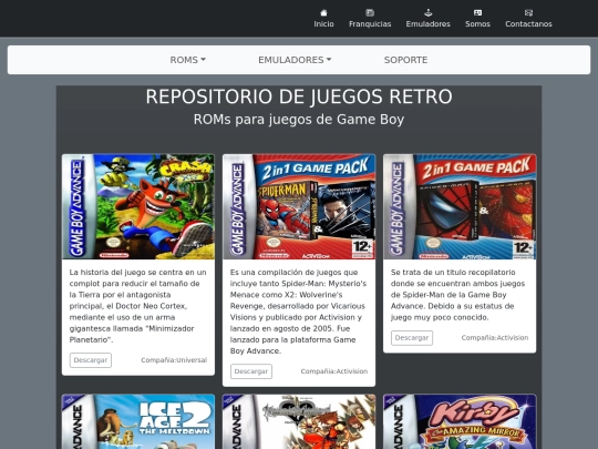 JuegosGB screenshot