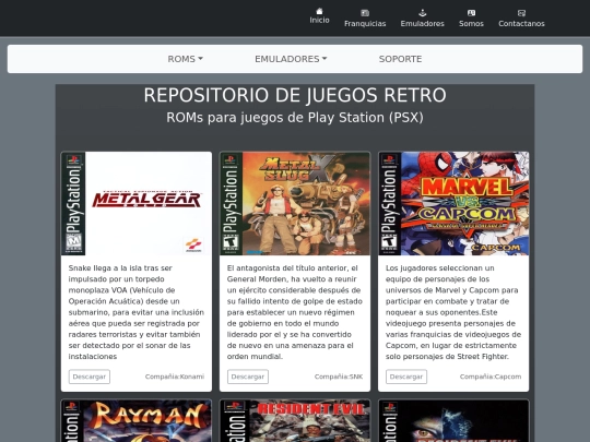 JuegosPS1 screenshot