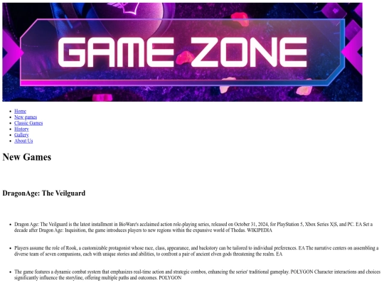 NewGames screenshot