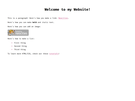 index screenshot