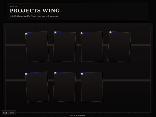 projects screenshot