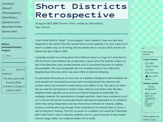 sieveplate/2023/08/districts_retrospective screenshot