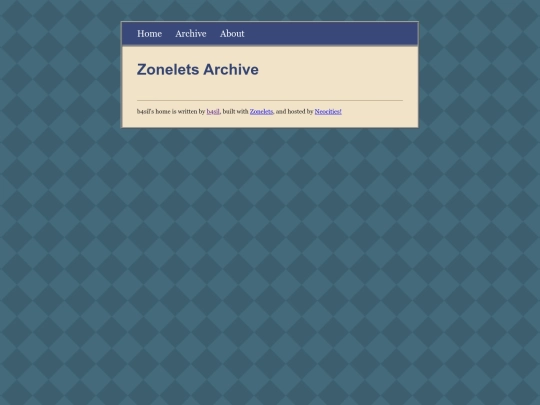archive screenshot