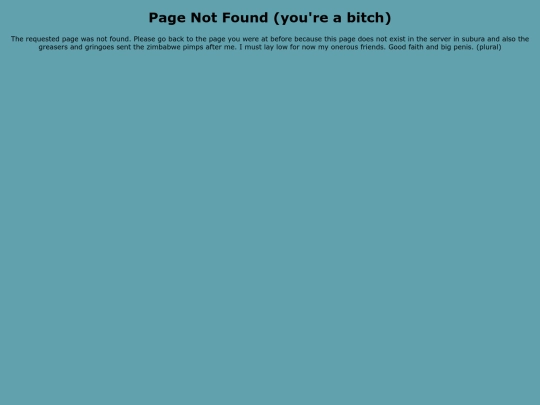 not_found screenshot