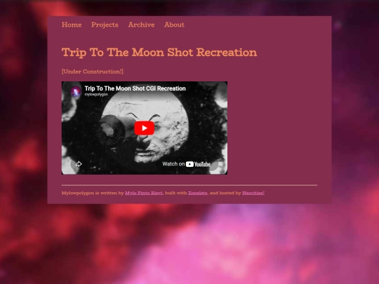 Projects/Melies-Recreation screenshot
