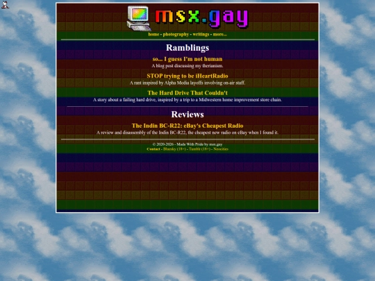 projects screenshot