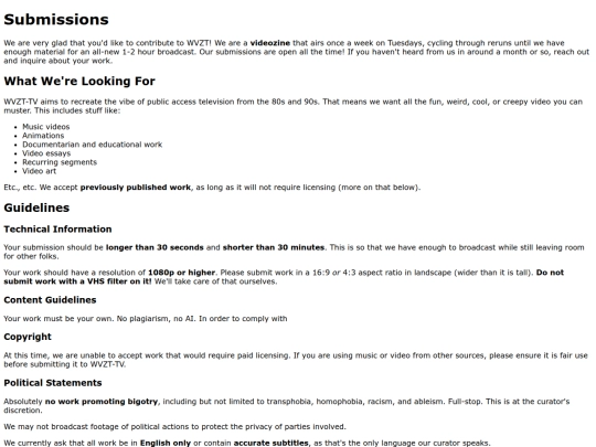 guidelines screenshot