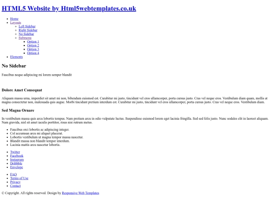 no-sidebar screenshot