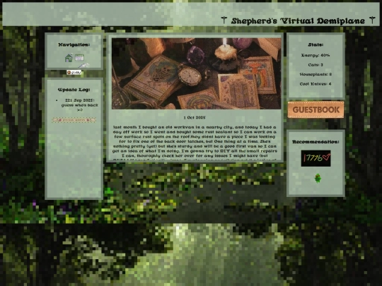 blog screenshot