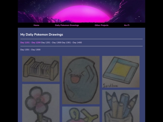 DailyPokemonDrawings13 screenshot