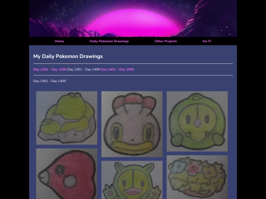 DailyPokemonDrawings14 screenshot