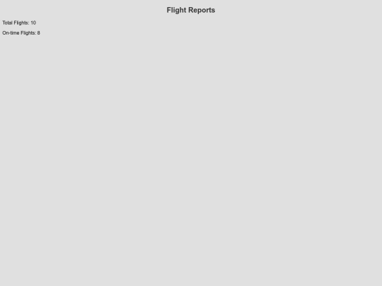 report screenshot
