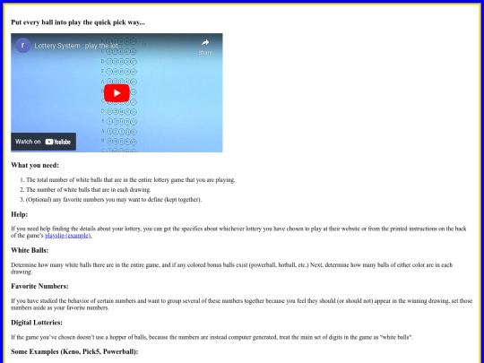 LOTTOtheLot/instructions screenshot