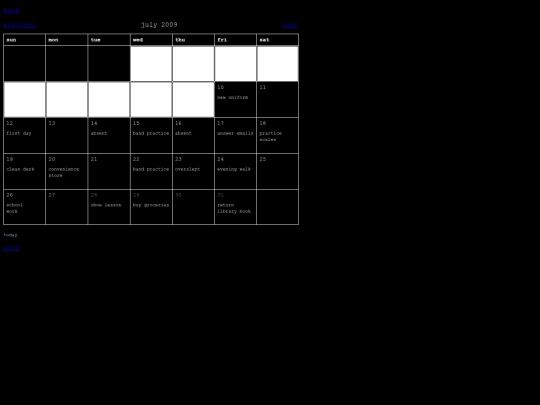 calendar screenshot