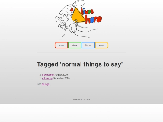 tags/normal_things_to_say screenshot