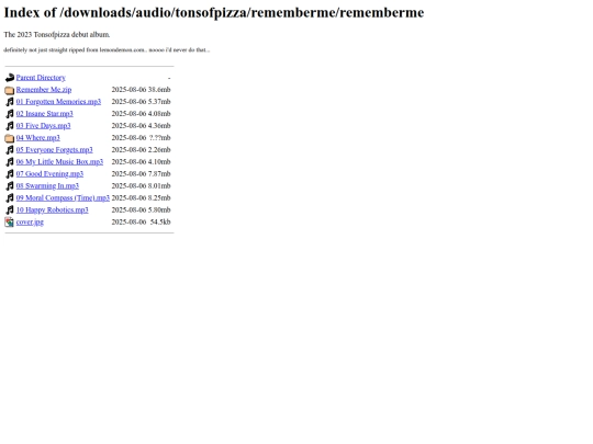 downloads/audio/tonsofpizza/rememberme/rememberme screenshot