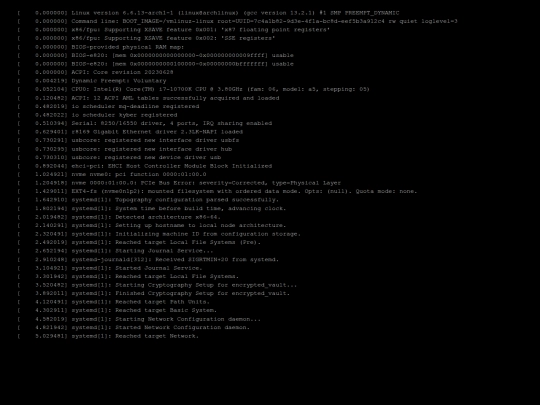 boot screenshot