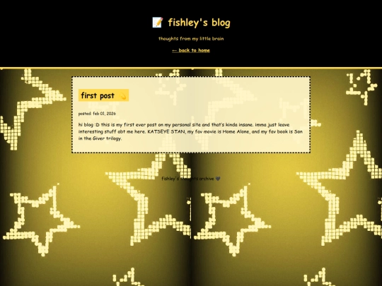 blog screenshot