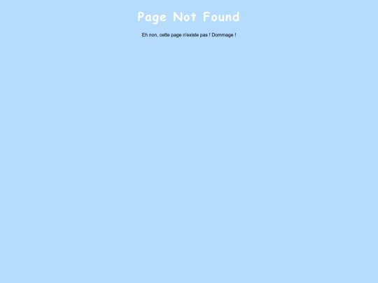 not_found screenshot