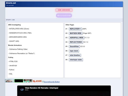 index screenshot
