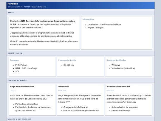 priv/folio screenshot
