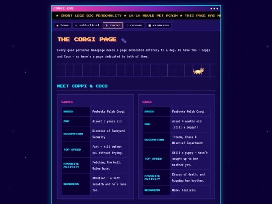 corgi screenshot