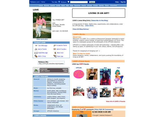 myspace screenshot