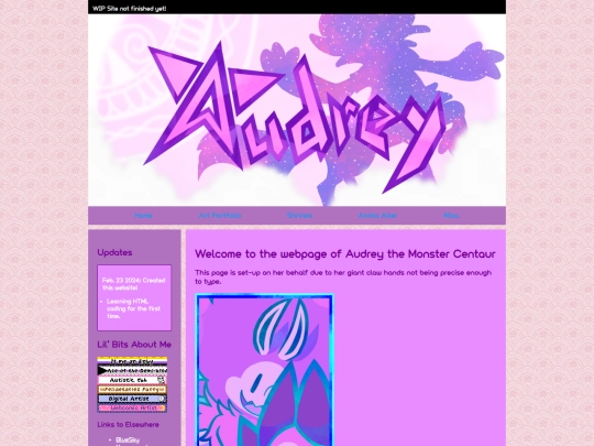 ApplePieAudreyPage screenshot