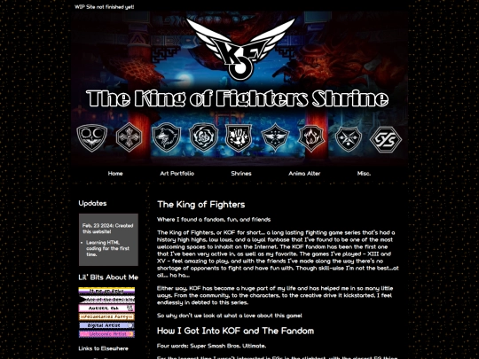 KOFShrine screenshot