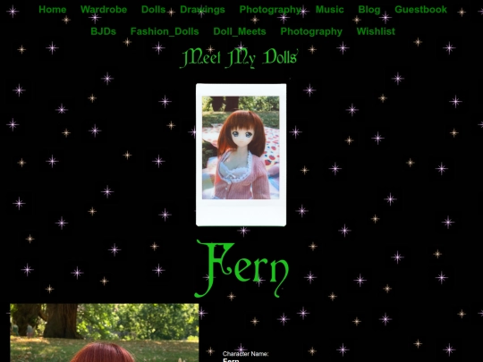 Dolls/BJD Pages/Fern screenshot